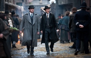 Macfadyen and Flynn prowl the streets of London